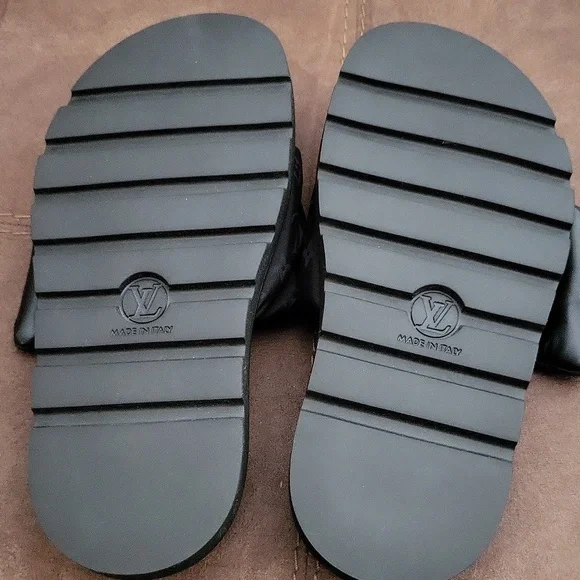 Louis Vuitton Pool Pillow Cloth Mules Sz38 - Picture 4 of 6